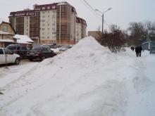 снег Оренбург